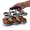 Norpro Nonstick Cast Aluminum Mini Burger Press, Makes 6 Sliders
